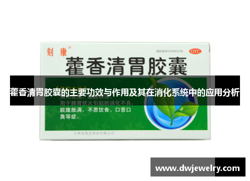 藿香清胃胶囊的主要功效与作用及其在消化系统中的应用分析